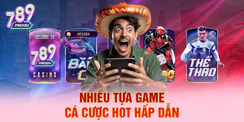 Tựa game đa dạng tại king86